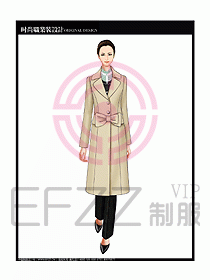 女職業(yè)裝OL大衣設(shè)計圖138