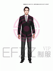 男職業(yè)裝西服設(shè)計(jì)圖278