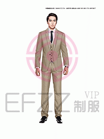 男職業(yè)裝西服設(shè)計圖293