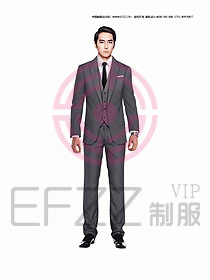 男職業(yè)裝西服設(shè)計圖292