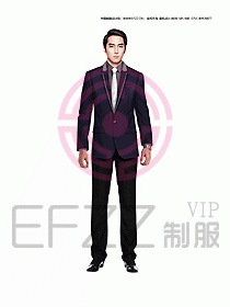 男職業(yè)裝西服設(shè)計(jì)圖305