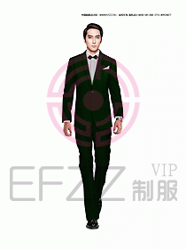 男職業(yè)裝西服設(shè)計圖307