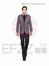 男職業(yè)裝西服設(shè)計圖309