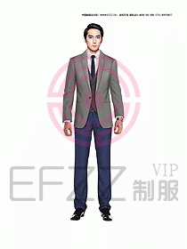 男職業(yè)裝西服設(shè)計(jì)圖317