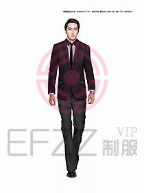 男職業(yè)裝西服設(shè)計圖321