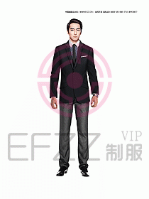 男職業(yè)裝西服設(shè)計(jì)圖326