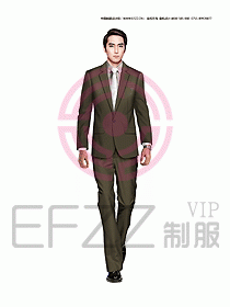 男職業(yè)裝西服設(shè)計(jì)圖323