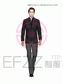 男職業(yè)裝西服設(shè)計圖324