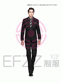 男職業(yè)裝西服設(shè)計圖332
