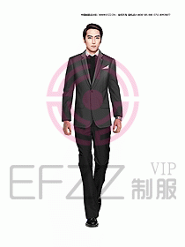 男職業(yè)裝西服設計圖331
