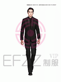 男職業(yè)裝西服設(shè)計(jì)圖334