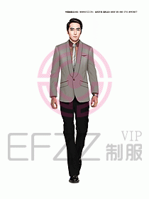 男職業(yè)裝西服設(shè)計(jì)圖337
