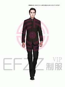 男職業(yè)裝西服設計圖343