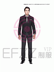 男職業(yè)裝西服設(shè)計(jì)圖340