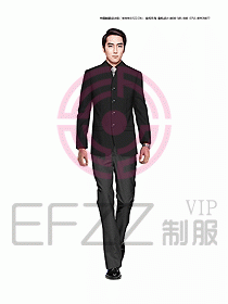 男職業(yè)裝西服設(shè)計圖339