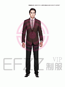 男職業(yè)裝西服設(shè)計圖352
