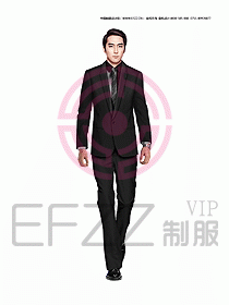 男職業(yè)裝西服設(shè)計(jì)圖358