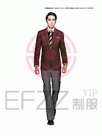 男職業(yè)裝西服設(shè)計(jì)圖356