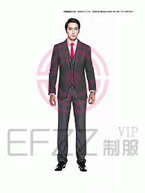男職業(yè)裝西服設(shè)計圖364