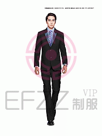 男職業(yè)裝西服設(shè)計圖366