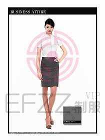 空姐職業(yè)服裝設計效果圖417