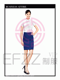 空姐職業(yè)服裝設(shè)計效果圖414