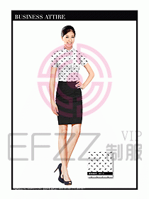 空姐職業(yè)服裝設(shè)計(jì)效果圖431