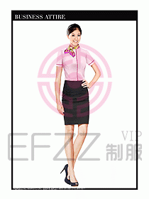 空姐職業(yè)服裝設(shè)計(jì)效果圖435