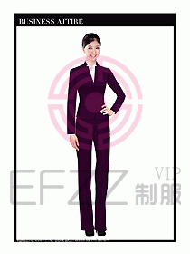 空姐職業(yè)服裝設(shè)計效果圖436