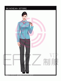 空姐職業(yè)服裝設(shè)計效果圖458