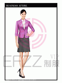 女時(shí)尚OL職業(yè)裝設(shè)計(jì)圖954