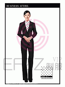 女時尚OL職業(yè)裝設(shè)計圖955