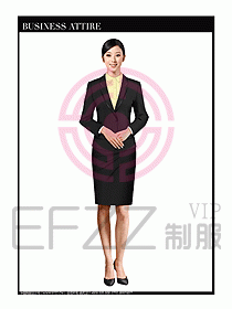 女時尚OL職業(yè)裝設(shè)計(jì)圖961