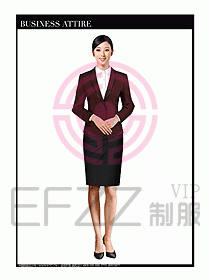 女時尚OL職業(yè)裝設(shè)計(jì)圖966