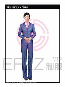 女時尚OL職業(yè)裝設(shè)計圖977