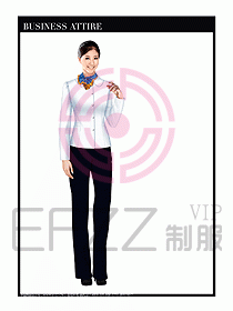 女時尚OL職業(yè)裝設(shè)計圖981