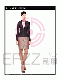 女時尚OL職業(yè)裝設(shè)計圖988