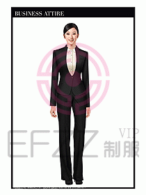 女時(shí)尚OL職業(yè)裝設(shè)計(jì)圖992