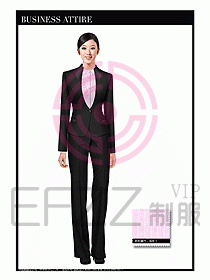 女時尚OL職業(yè)裝設計圖993