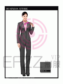 女時(shí)尚OL職業(yè)裝設(shè)計(jì)圖994