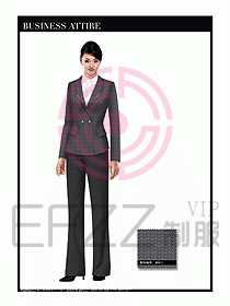 女時(shí)尚OL職業(yè)裝設(shè)計(jì)圖995