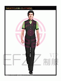 夜總會KTV服務員制服設計圖533