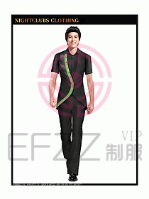 夜總會KTV服務(wù)員制服設(shè)計圖535