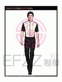 夜總會(huì)KTV服務(wù)員制服設(shè)計(jì)圖537