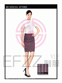 空姐職業(yè)服裝設(shè)計(jì)效果圖476