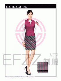 空姐職業(yè)服裝設(shè)計(jì)效果圖475