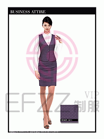 空姐職業(yè)服裝設(shè)計(jì)效果圖478