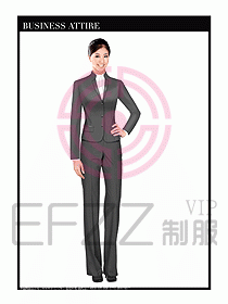 空姐職業(yè)服裝設(shè)計效果圖481