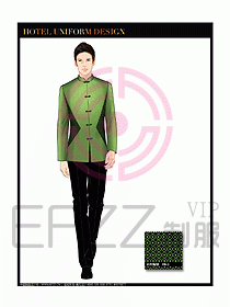 酒店中餐服務(wù)員制服設(shè)計(jì)圖1312