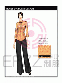 酒店中餐領(lǐng)班制服設(shè)計(jì)圖101